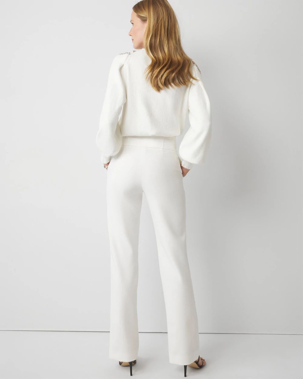 Extra High-Rise Tuxedo Luxe Stretch Trouser | White House